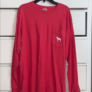 VS Pink long sleeve tee